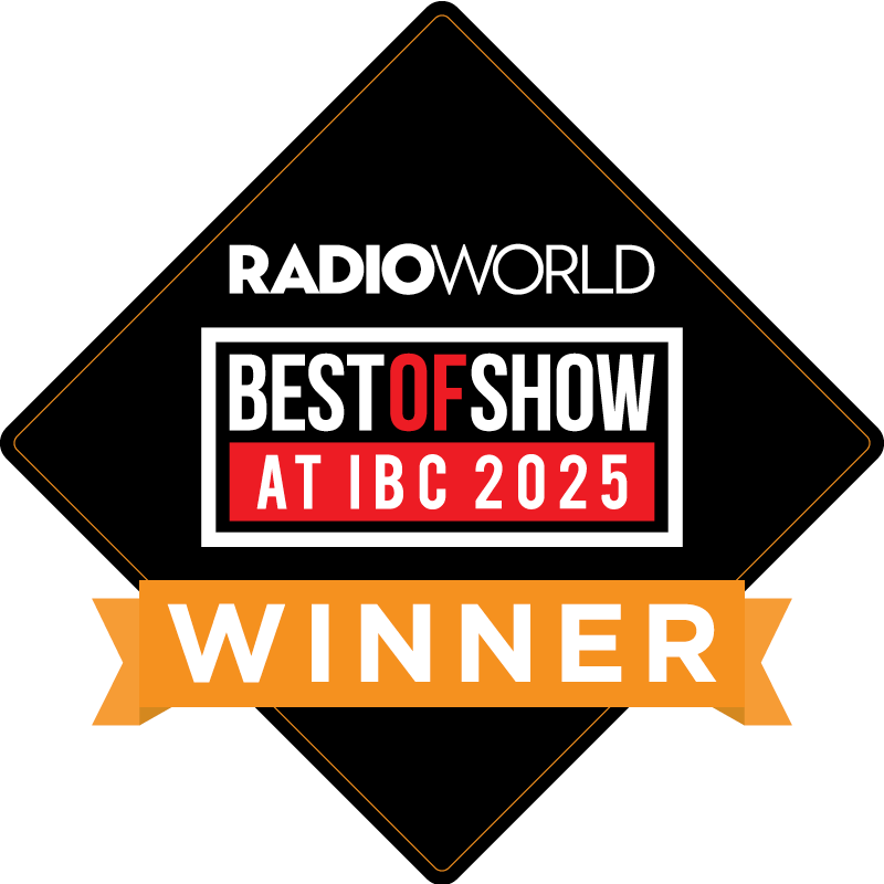 Radio World Best of Show logo 2025