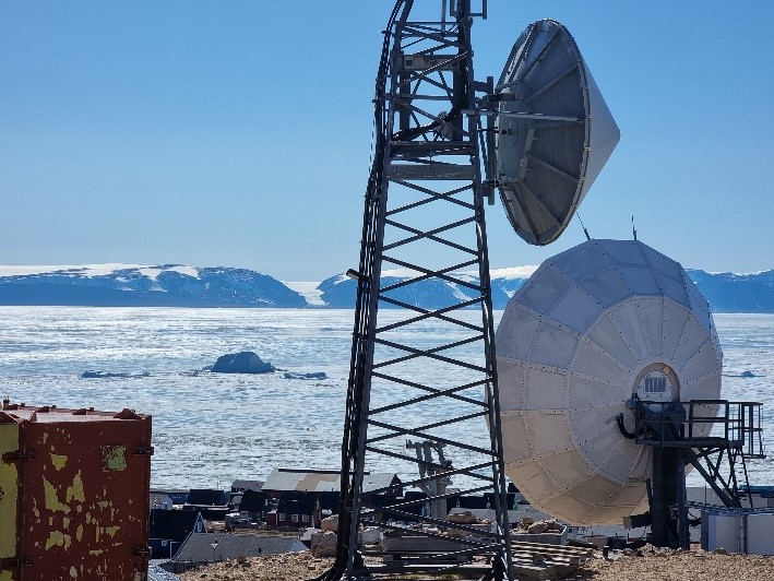 Tusass site in Greenland - STL deployment