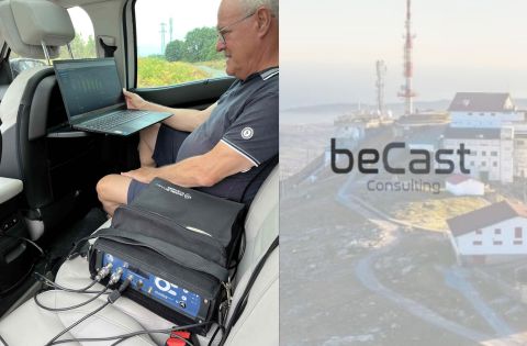 Patrice Albarelli with Audemat MC6 Patrice Albarelli with Audemat MC6