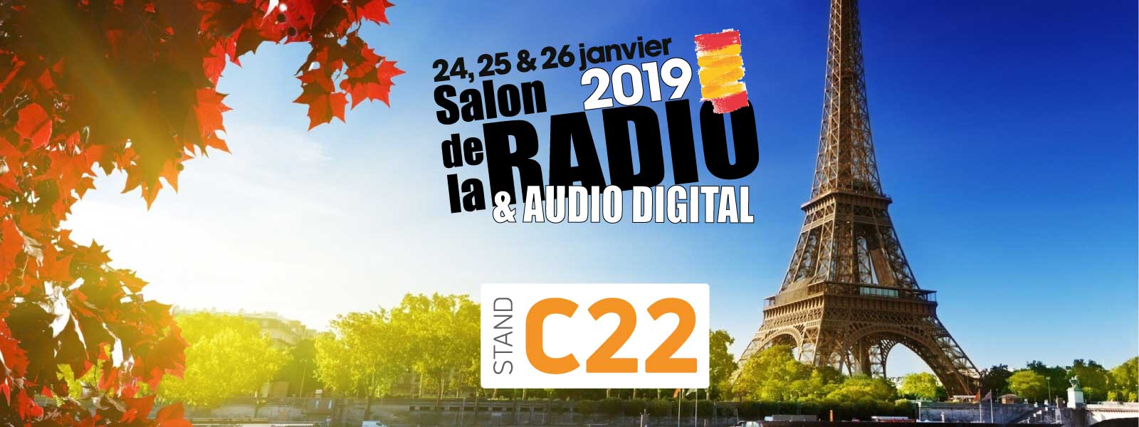 WorldCast Systems at le Salon de la Radio 2019