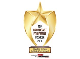 Award logo Top Broadcast Equipment Provider
