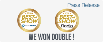 WorldCast Systems Wins Two Best of Show Awards at NAB 2018