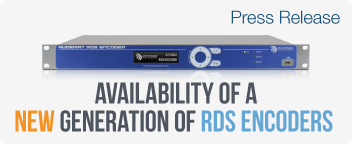 WorldCast Systems annonce la disponibilité d'une nouvelle génération de codeur RDS avec l'Audemat RDS Encoder